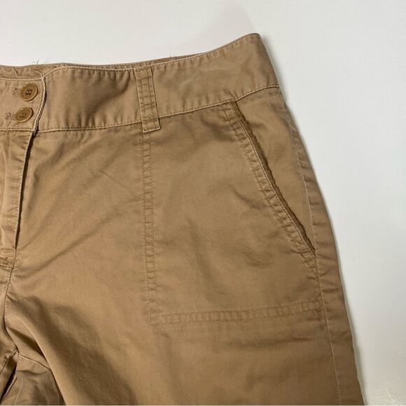 Talbots Signature Tan Chino Capri Jogger Pants Women's Size 4 - Picture 8 of 15